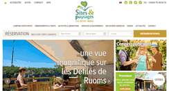 Desktop Screenshot of campinglepetitbois.fr